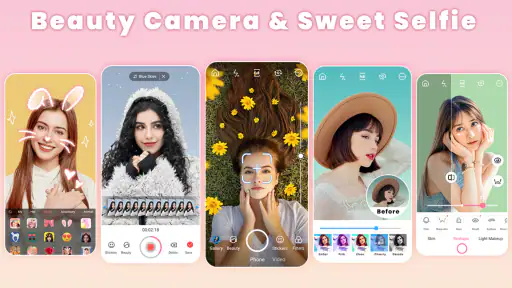 Appareil photo beauté - selfie screenshot