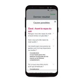 ​Appli OneTouch Reveal® screenshot