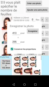 Appli photo d'identité screenshot