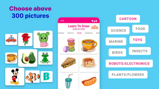Application Apprendre le dessin pas à pas - Reviewed