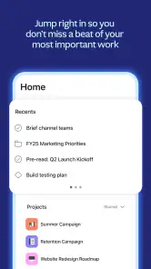 Asana screenshot