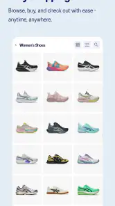 ASICS screenshot