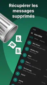 AUTO: Récupérez les messages screenshot