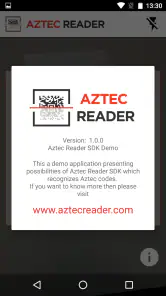 Aztec Reader Demo screenshot