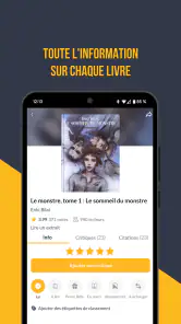 Babelio, ma bibliothèque screenshot