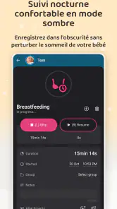 Baby Daybook - Suivi de Bébé screenshot