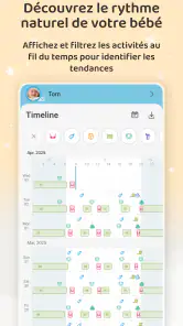 Baby Daybook - Suivi de Bébé screenshot