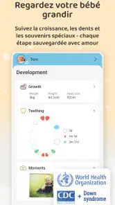 Baby Daybook - Suivi de Bébé screenshot