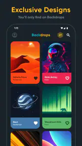Backdrops - Fonds d'écran screenshot