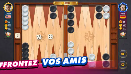 Backgammon Plus jeu de Jacquet screenshot