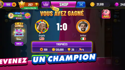 Backgammon Plus jeu de Jacquet screenshot