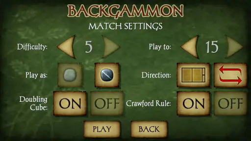 Backgammon Pro screenshot