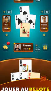 Belote - Rami Online HD screenshot