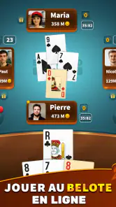 Belote - Rami Online HD screenshot