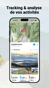 bergfex: randonnée & trace GPS screenshot