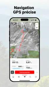 bergfex: randonnée & trace GPS screenshot