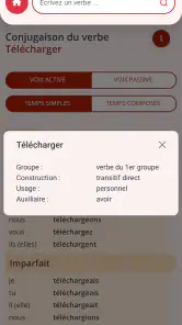 Bescherelle Conjugaison screenshot