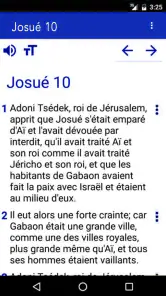 Bible Audio Français LSG 1910 screenshot