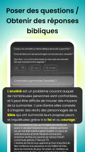 Bible Chat - La Sainte Bible screenshot