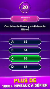Bible Trivia - Quiz de Mots screenshot