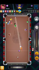 Billard à 8 boules: billard 8 screenshot