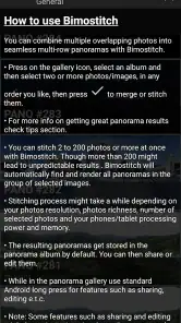 Bimostitch Panorama Pro screenshot