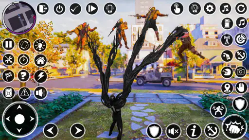 black spider super hero games screenshot