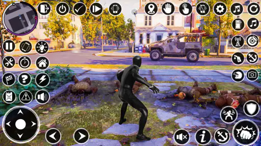 black spider super hero games screenshot