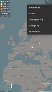 Blitzortung Lightning Monitor screenshot