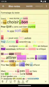 Bloc-notes - notes simples screenshot