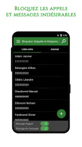 Bloqueur appels et SMS screenshot