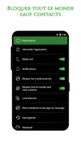 Bloqueur appels et SMS screenshot
