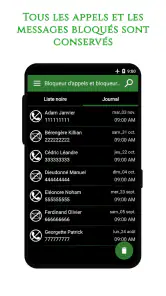 Bloqueur appels et SMS screenshot