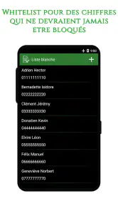 Bloqueur appels et SMS screenshot