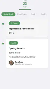 BNP Paribas CIB Events screenshot