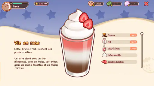 Bon Café, Super Café screenshot