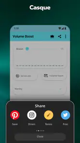 Booster de volume screenshot