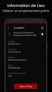 Boussole : Digital Compass App screenshot