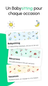 Bsit, l'app de babysitting screenshot