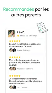 Bsit, l'app de babysitting screenshot