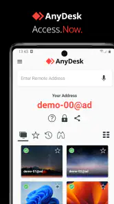 Bureau à distance AnyDesk screenshot