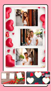 Cadre photo, collage photo screenshot