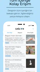 Çağlayan Dergisi screenshot
