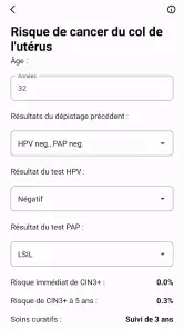 Calculateur Obstétrique screenshot