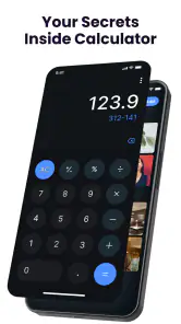 Calculatrice - dossier secret screenshot