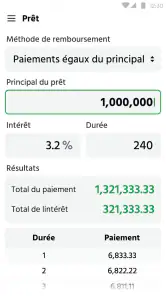 Calculatrice Simple screenshot