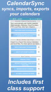 CalendarSync - CalDAV and more screenshot