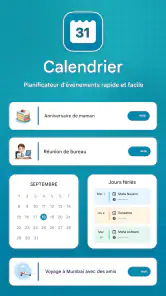 Calendrier screenshot