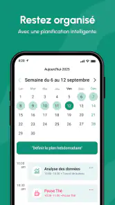 Calendrier 2025 screenshot