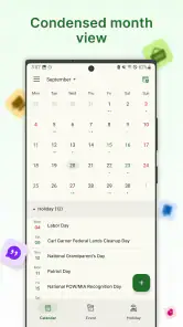 Calendrier de vacances screenshot